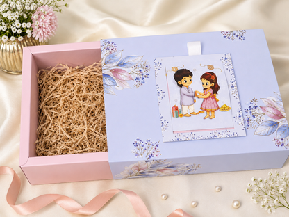 Rakhi Love Floral Premium Gift Box