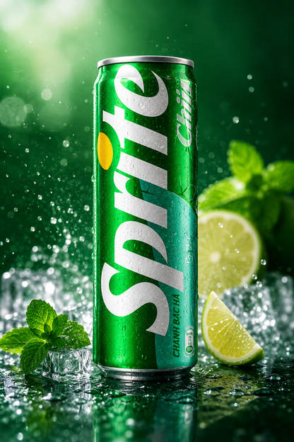Sprite Chill Carbonated Soft Drink Can – 320ml (Pack of 06) (Thailand)