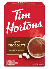 Tim Hortons Hot Chocolate 8 Sticks × 28g | Creamy Cocoa Drink