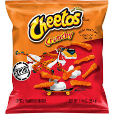 Frito Lay Cheetos Crunchy Cheese Flavored Snack 35.4g