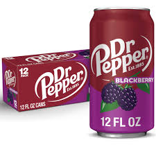 Dr Pepper Blackberry – Bold Berry Flavour Soda | Buy Online 355ml (Pack of 03)