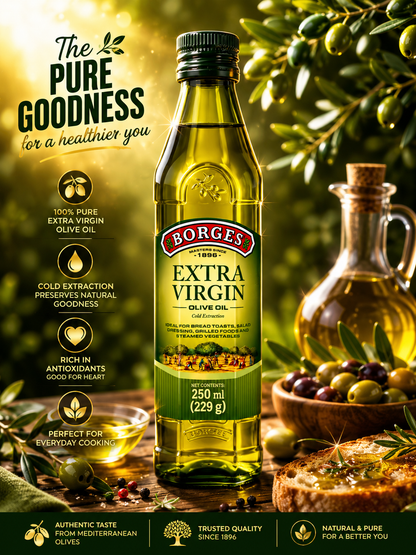 Borges Extra Virgin Olive Oil - 250 ml (Italy)
