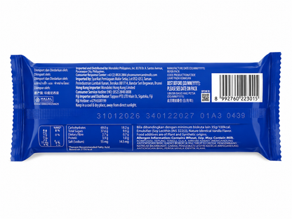 Oreo Peanut Butter & Chocolate Cream Flavoured Sandwich Biscuit (Pack of 02)