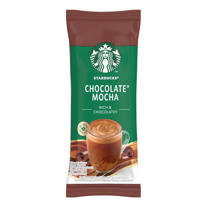 Starbucks Chocolate Mocha Premium Instant Coffee – Rich & Chocolatey – 5 × 22g (110g) (UK)