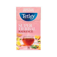 Tetley Super Herbal Radiance Grean Tea IMPORTED