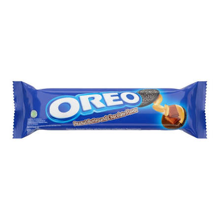 Oreo Peanut Butter & Chocolate Cream Flavoured Sandwich Biscuit (Pack of 02)