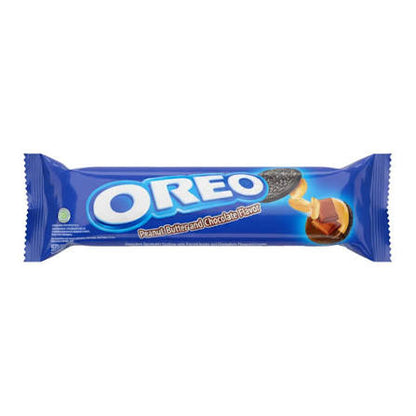 Oreo Peanut Butter & Chocolate Cream Flavoured Sandwich Biscuit (Pack of 02)