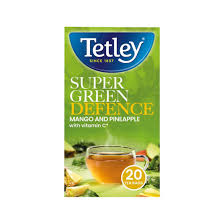 Tetley Super Green Defence Grean Tea IMPORTED