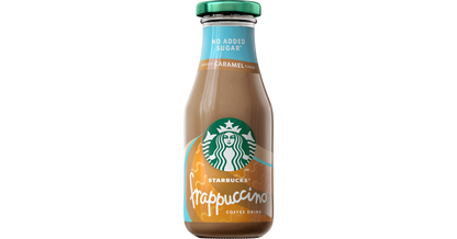 Starbucks Frappucino No Added Sugar Caramel 250 ml (Pack of 02)