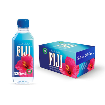 Fiji Natural Artesian Premium Water 330 ml (Pack of 24)
