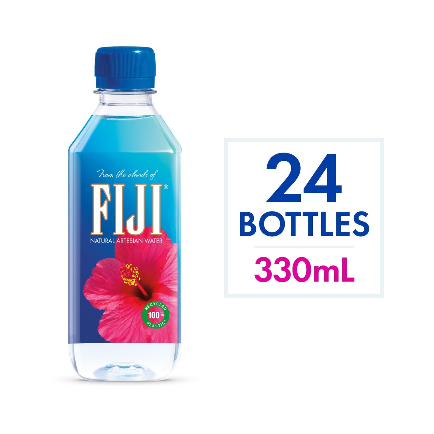 Fiji Natural Artesian Premium Water 330 ml (Pack of 24)