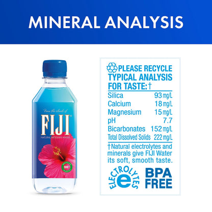 Fiji Natural Artesian Premium Water 330 ml (Pack of 24)